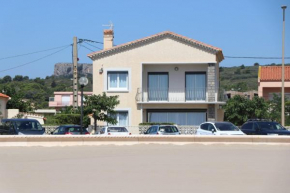 Belle maison, en bord de plage